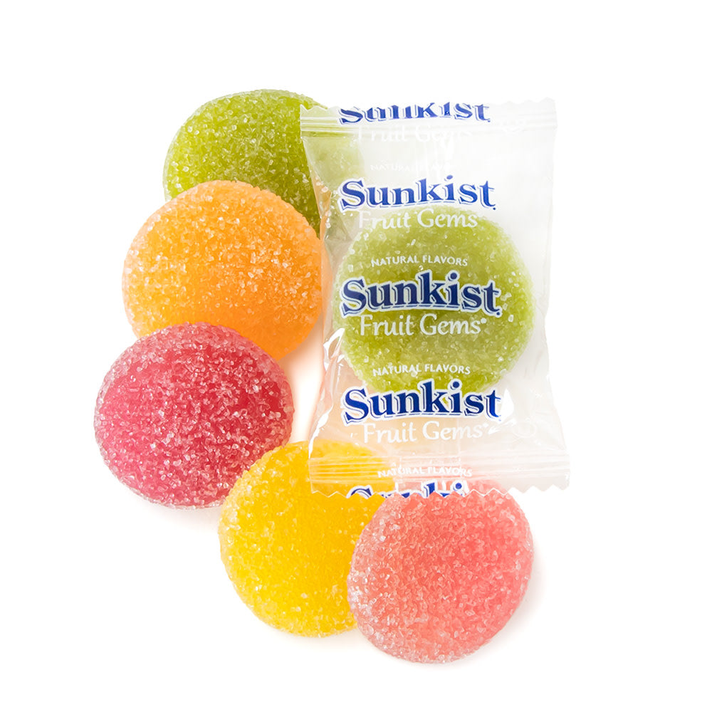Sunkist Fruit Gems - 10lb Wrapped – CandyDirect.com