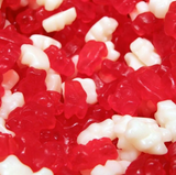 Red & White Valentine Gummi Bears - 5lb