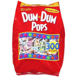 Dum Dum Pops - Assorted 300ct Bag