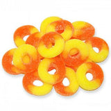 Peach Gummi Rings - 5lb
