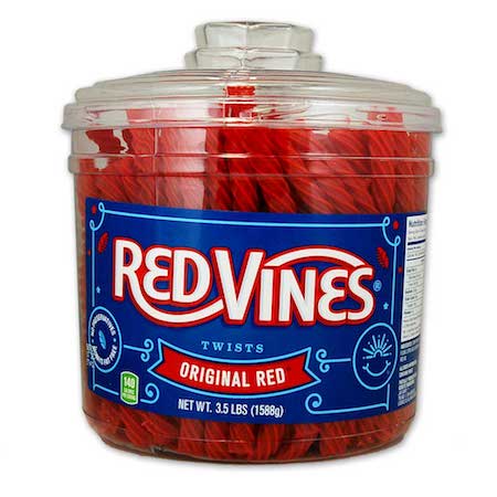 Red Vines - Red Twists 160ct Tub