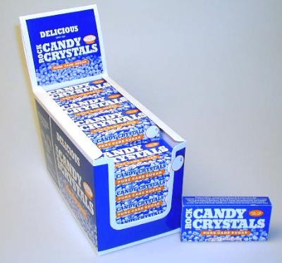 Rock Candy Crystals - White - 2.5 oz box 24 count