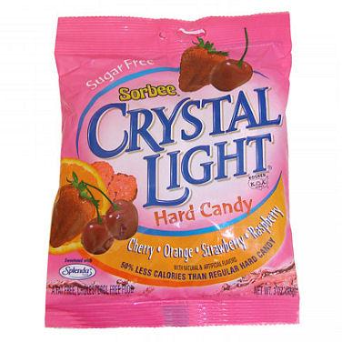 Sorbee Crystal Light Hard Candy - Assorted 12ct