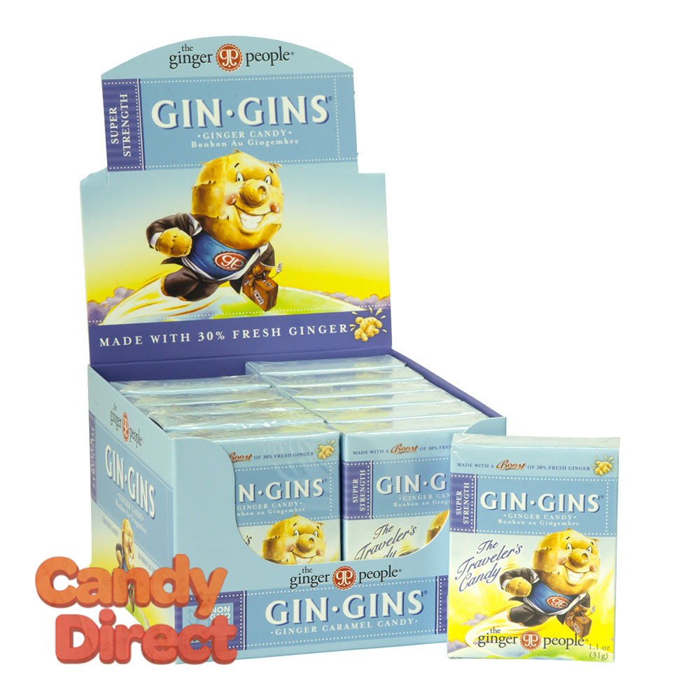 Boost Ginger People Gin Gins 1.1oz Box 24ct