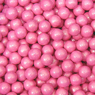 Shimmer Pink Sixlets - Bulk 12lb