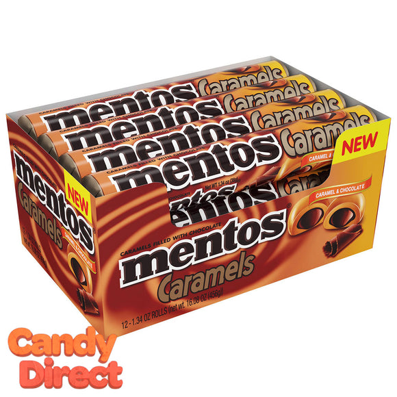 Caramel Mentos Mink Chocolate - 12ct