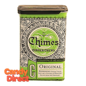 Chimes Ginger Chews Original 2oz Tin - 20ct