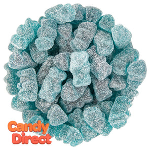 Clever Candy Sour Blastin' Blue Raspberry Flavored Gummy Bears - 6.6lbs