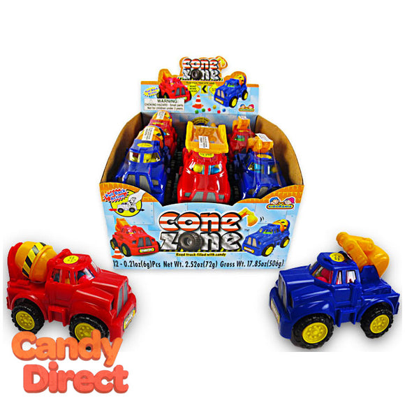 Cone Zone Candy Trucks - 12ct