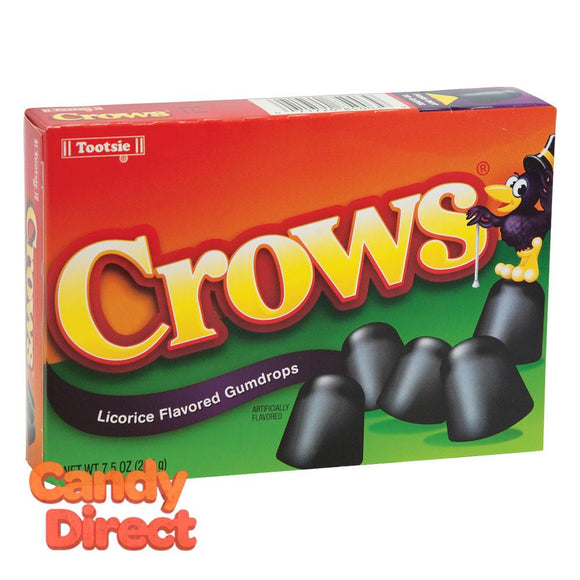 Licorice Crows Candy - Movie-Size 12ct