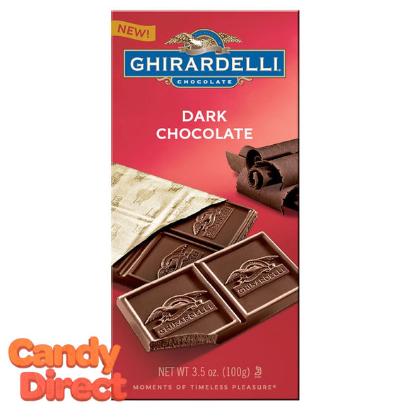 Dark Chocolate Ghirardelli Bars - 12ct