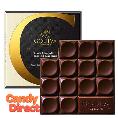 Dark Chocolate Toasted Coconut G by Godiva Bars - 20ct