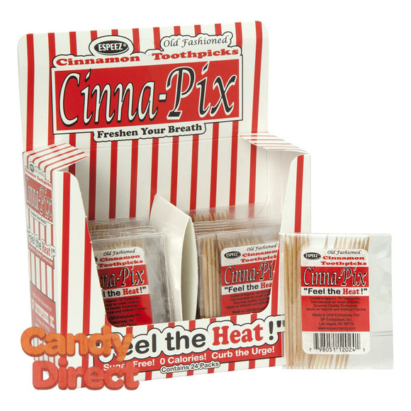 Espeez Toothpicks Packet Cinnamon- 24ct