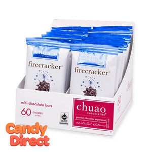 Firecracker Chuao Dark Chocolate Mini Bars - 24ct