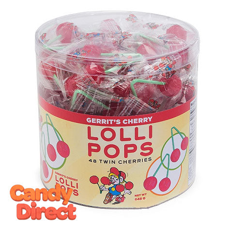 Gerrit's Cherry Lollipops - 48ct