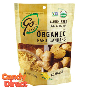 Ginger Organic Hard Candy GoOrganic - 6ct