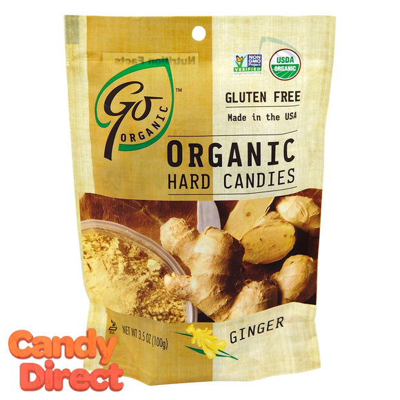 Ginger Organic Hard Candy GoOrganic - 6ct