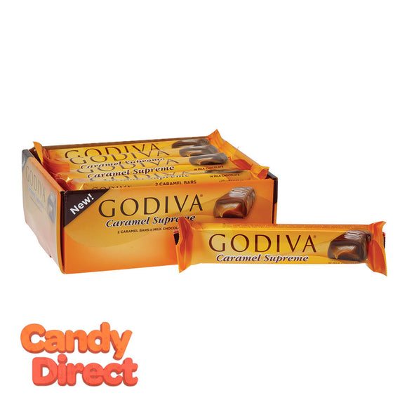 Godiva Caramel Supreme 1.5oz Bar - 12ct