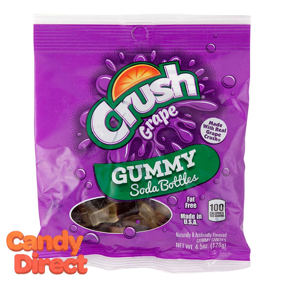 Grape Crush Gummy Soda Bottles - 12ct