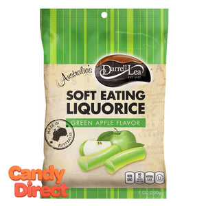 Green Apple Darrell Lea Soft Eating Licorice - 8ct