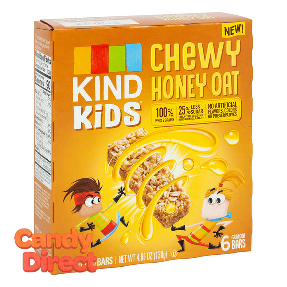 Kind Kids Chewy Honey Oat Bar 4.86oz Box - 8ct