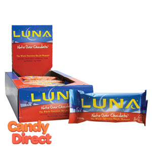 Luna Chocolate Nutz Over 1.69oz Bar - 15ct