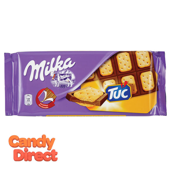 Milka Bars Tuc Cookies 3oz - 18ct