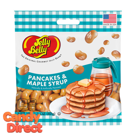 Pancake & Maple Syrup Jelly Belly 3.1oz Bags - 12ct