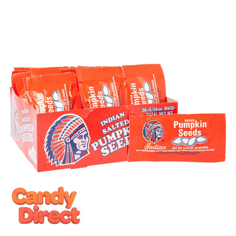 Indian Pumpkin Seeds Salted 36ct