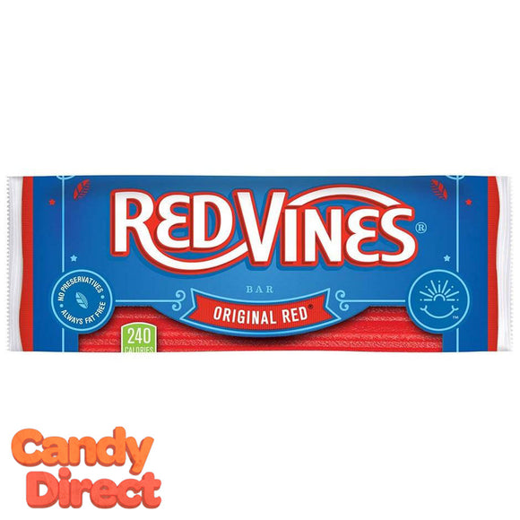 Red Licorice Candy Bars Red Vines - 16ct