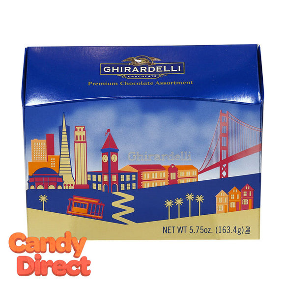 San Francisco Skyline Ghirardelli Chocolate Gift Box - 9ct