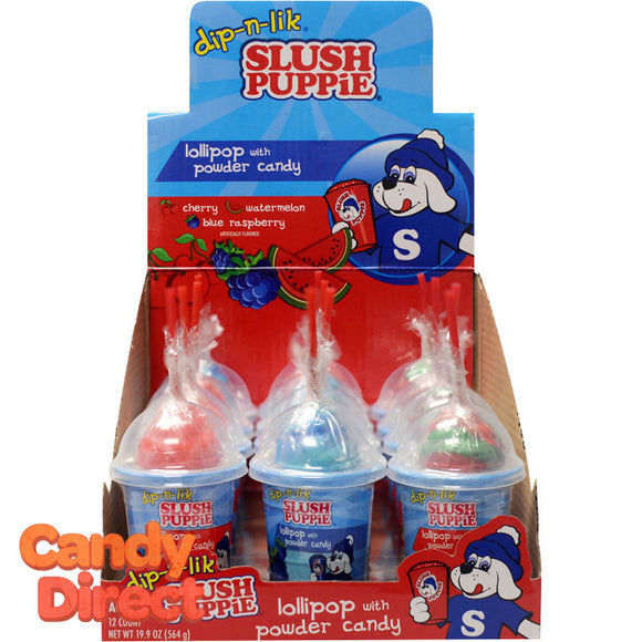 Slush Puppy Dip N LIk Bottles - 12ct