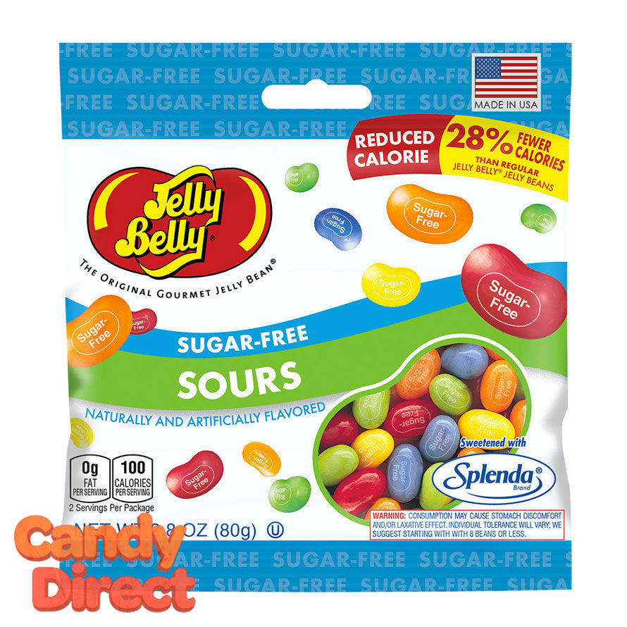 Sugar Free Jelly Belly Sours Jelly Beans Bags 12ct