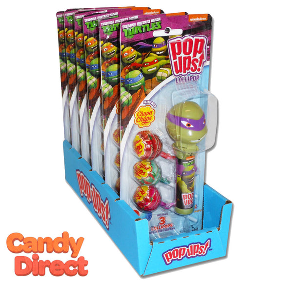 Teanage Mutant Ninja Turtles Lolli Pop-Ups Toys - 6ct