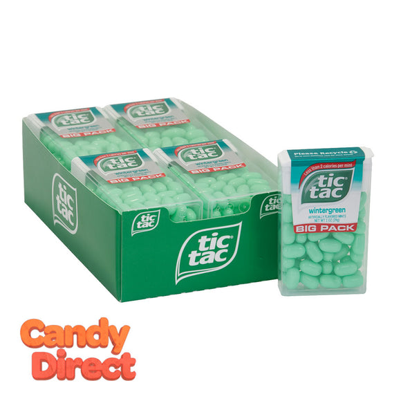 Tic Tac Wintergreen Candy 1oz - 12ct