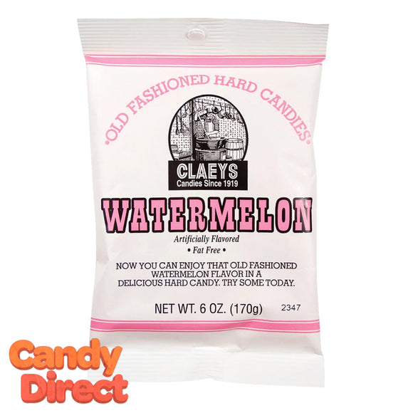Watermelon Claey's Candy Drops - 24ct Bags