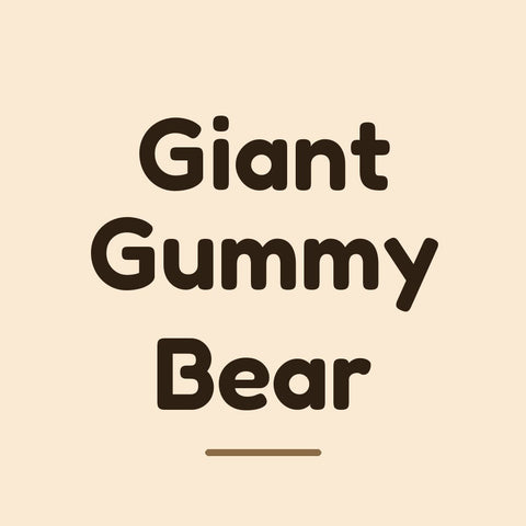 Giant Gummy Bear