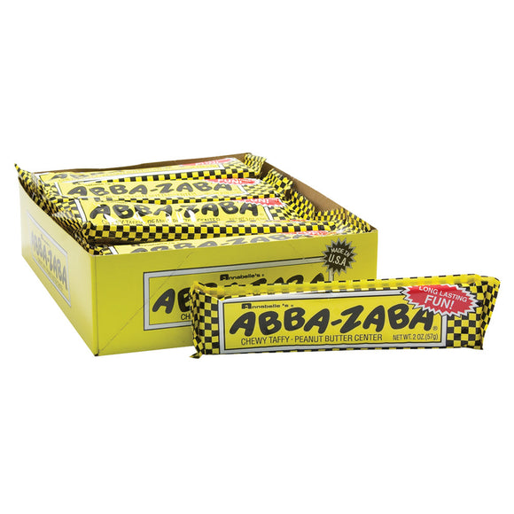 Abba Zaba Bars - 24ct – CandyDirect.com