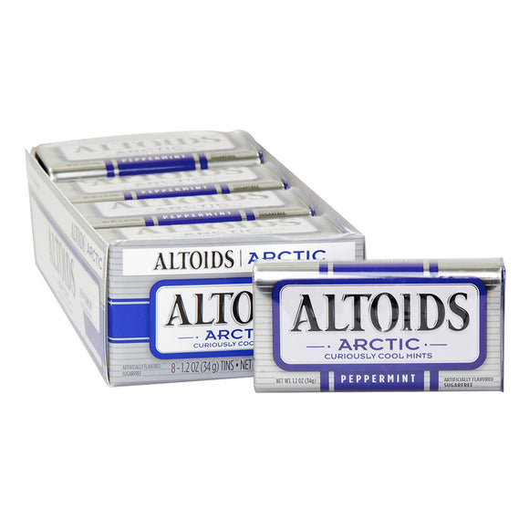 Arctic Peppermint Altoids Mints 1.2oz Tin - 8ct – CandyDirect.com