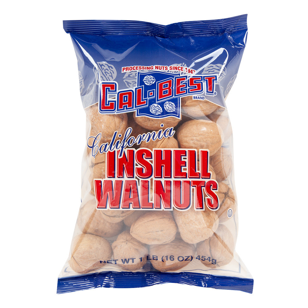 Walnut Shell Map California California Walnuts in Shell Nuts Bag - 24 Count – CandyDirect.com