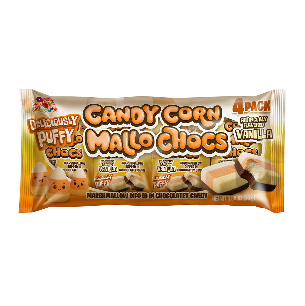 Albert's Candies Candy Corn Mallow Chocolate Candy - 24 Count ...