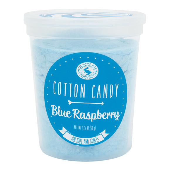 Raspberry Button Candy Chocolate Storybook Blue Raspberry Flavored Cotton Candy - 12 Count ...