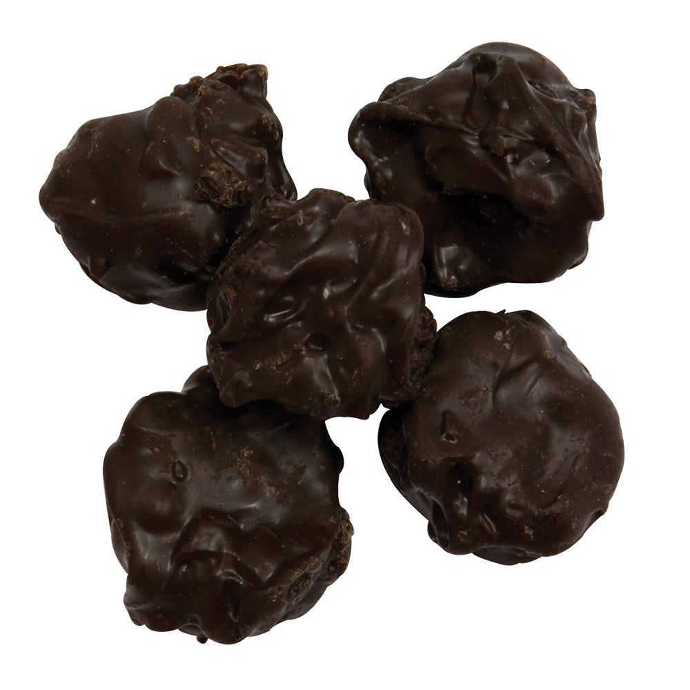 Asher's Dark Chocolate Covered Raisin Cluster Candy - 5 LB ...