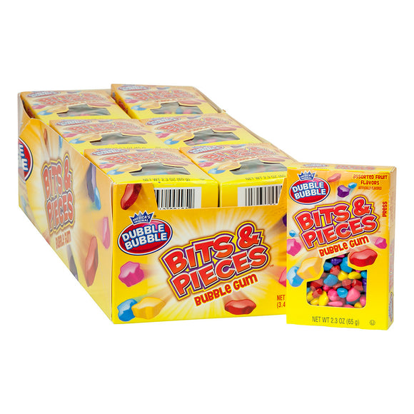 Dubble Bubble Box Bits And Pieces 2.3oz - 24ct – CandyDirect.com