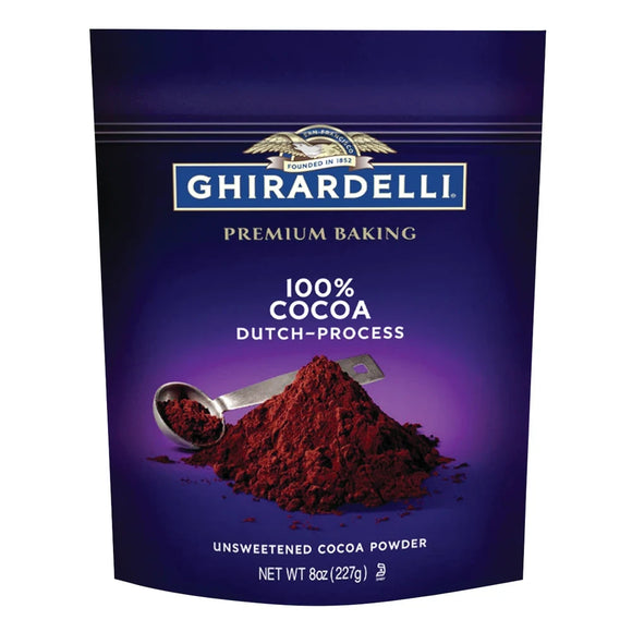 Ghirardelli Premium Baking Cocoa Sweet Ground 8oz Pouch - 6ct