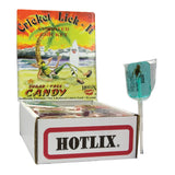Cricket Pops Sugar Free - Hotlix 36ct