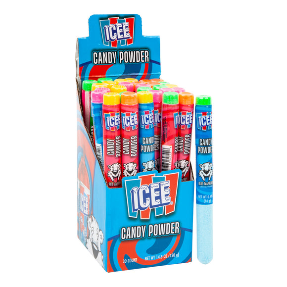 ICEE Sour Candy Powder Tubes - 30 Count – CandyDirect.com