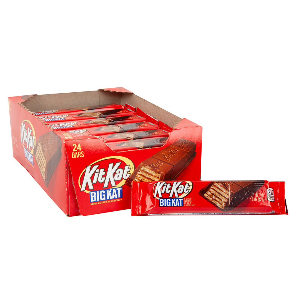 Kit Kat Big Kat Candy Bar - 24 Count – CandyDirect.com