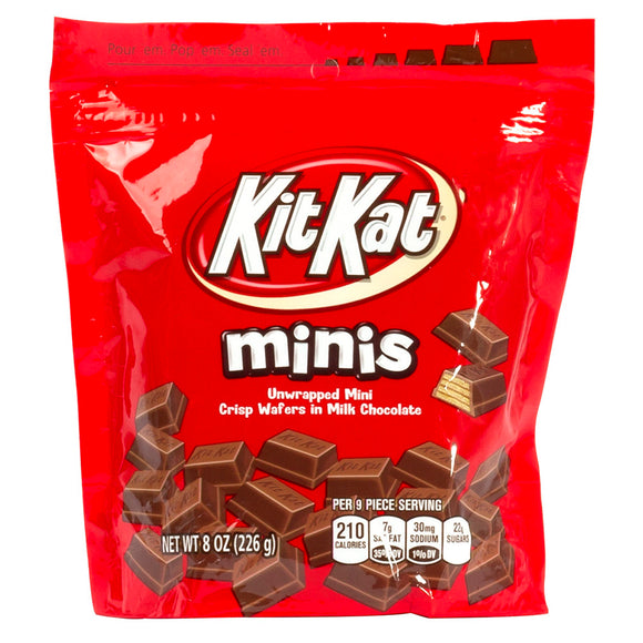 Kit Kat Pouch Minis 7.6oz - 8ct – CandyDirect.com