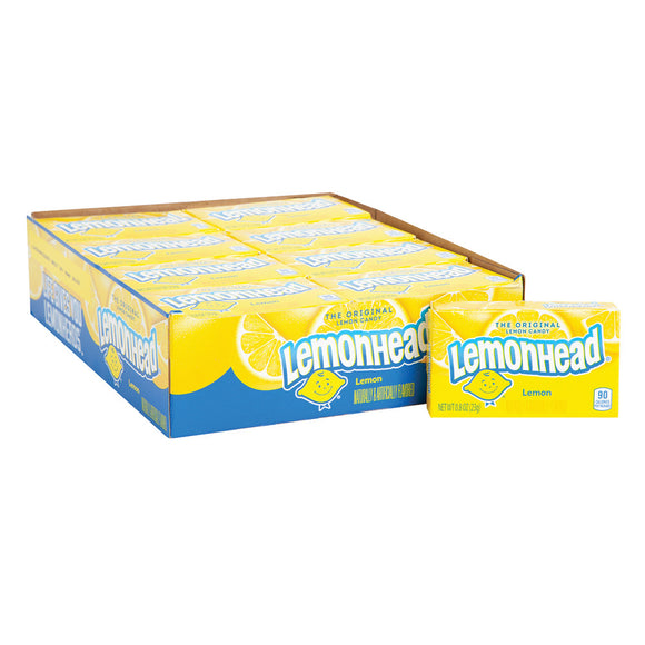 Lemonheads Mini Boxes .8oz - 24ct – CandyDirect.com